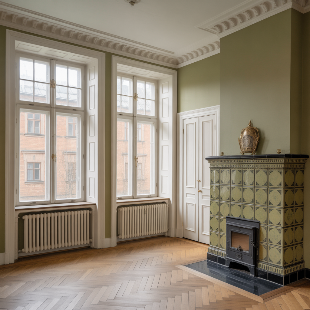 11.Sa skapar du en klassisk sekelskiftesstil genom fargsattning