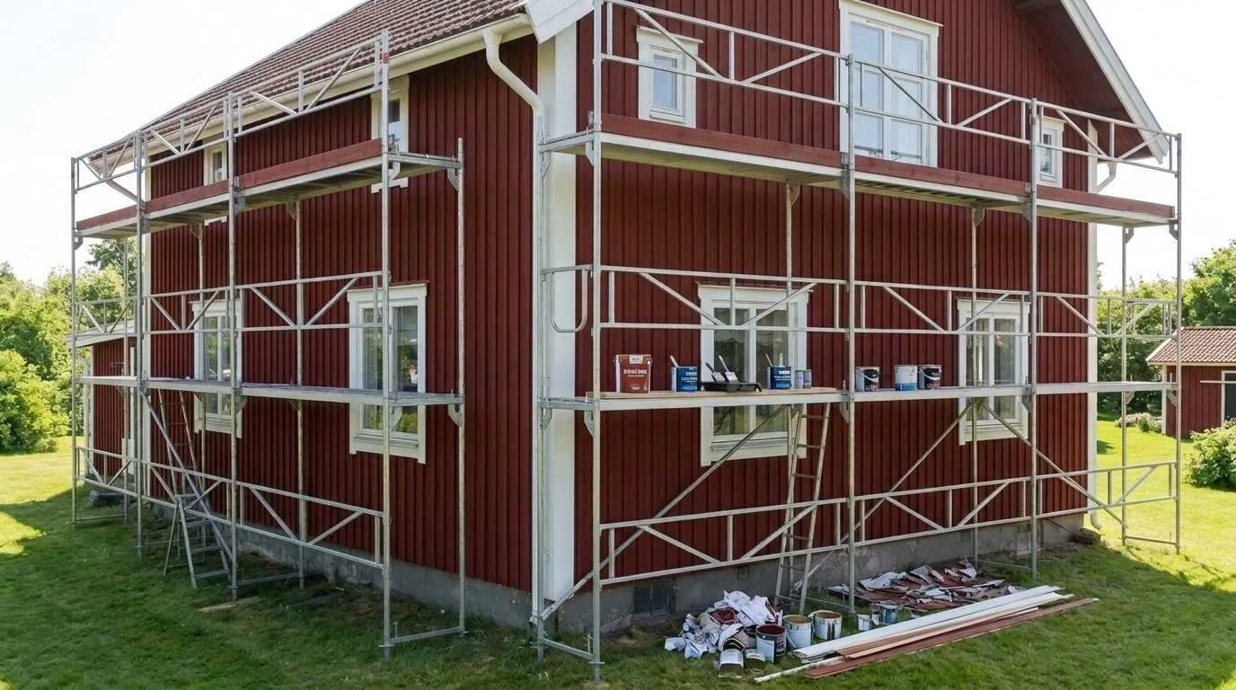fasadmålning skåne